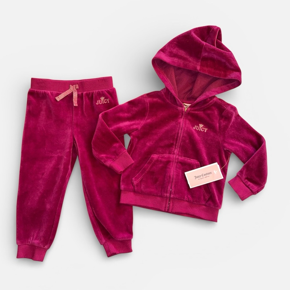 New Juicy Couture Baby Jogger Set
